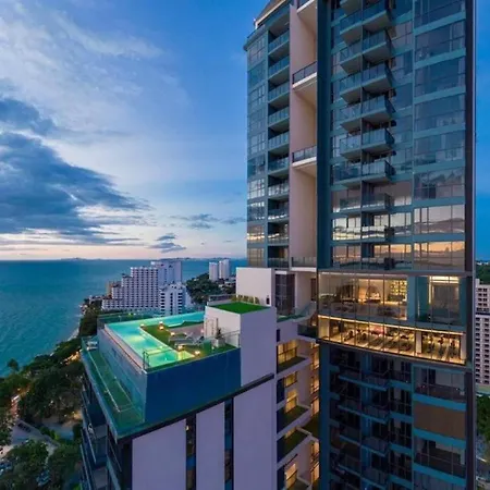 Andromeda Seaview Condo Near Beach Pattaya Exterior foto