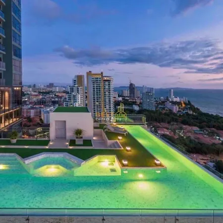 Andromeda Seaview Condo Near Beach Pattaya Exterior foto
